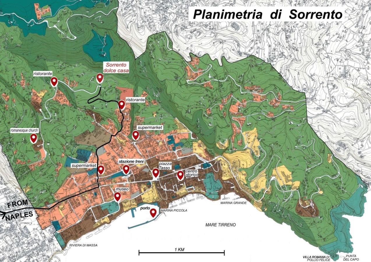Sorrento Dolce Casa Apartman Kültér fotó
